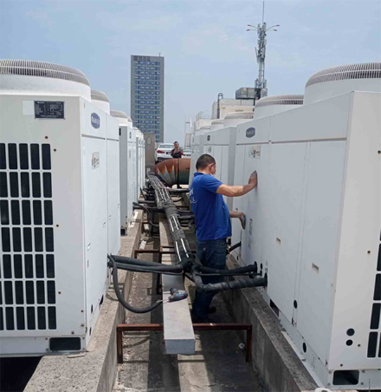 江华中央空调制热和不制冷系统维修方法